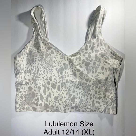 lululemon athletica Other - Lululemon Align Tank in Cheetah Camo Antique White Multi print XL
